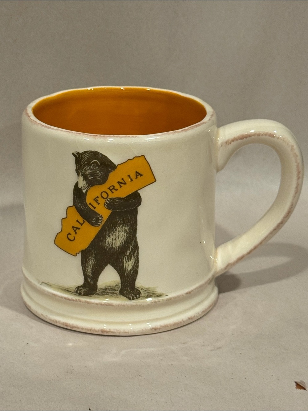 SF Mercantile California Bear I Love You California Coffee Mug Ceramic Cup Clean